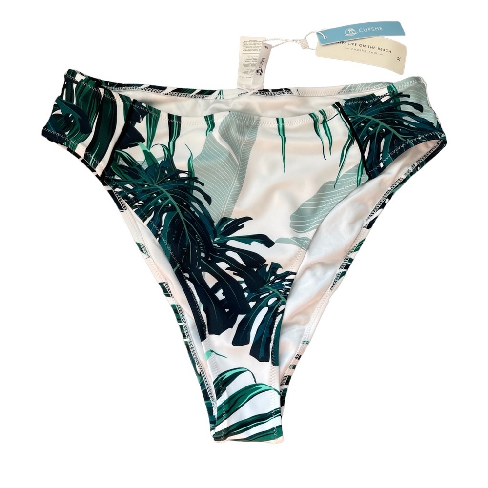 Cupshe Palm Tree Bikini Bottoms XL